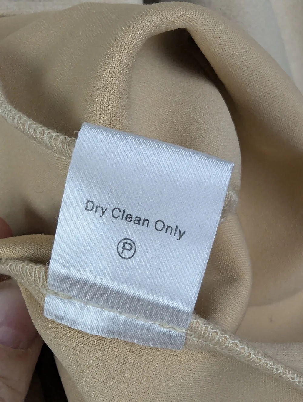 Tuckernuck Easton Faux Suede V-Neck Blouse Tan XS